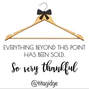 ❌ SOLD❌ BEYOND THIS POINT❌